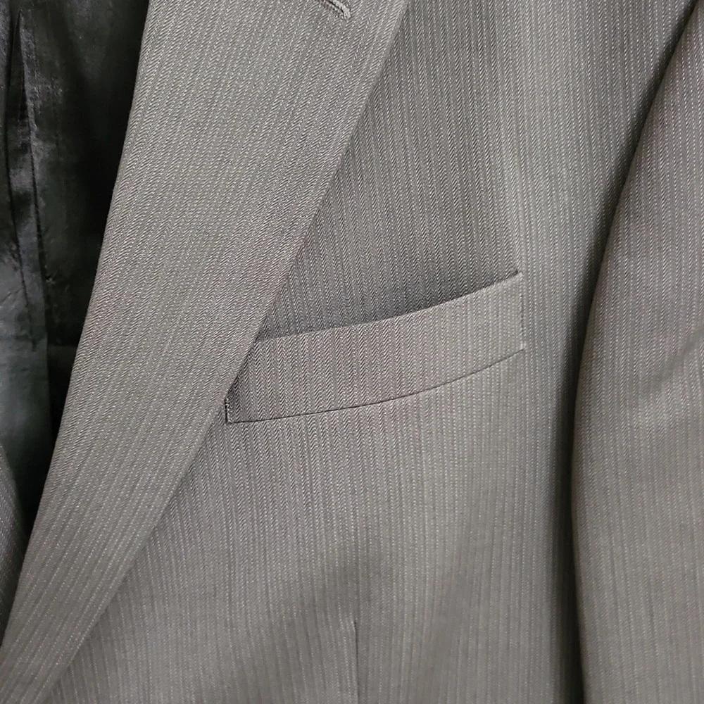 100%Wool Kenneth Cole Suite Blazer 44 / 38 Luxury Office Formal
